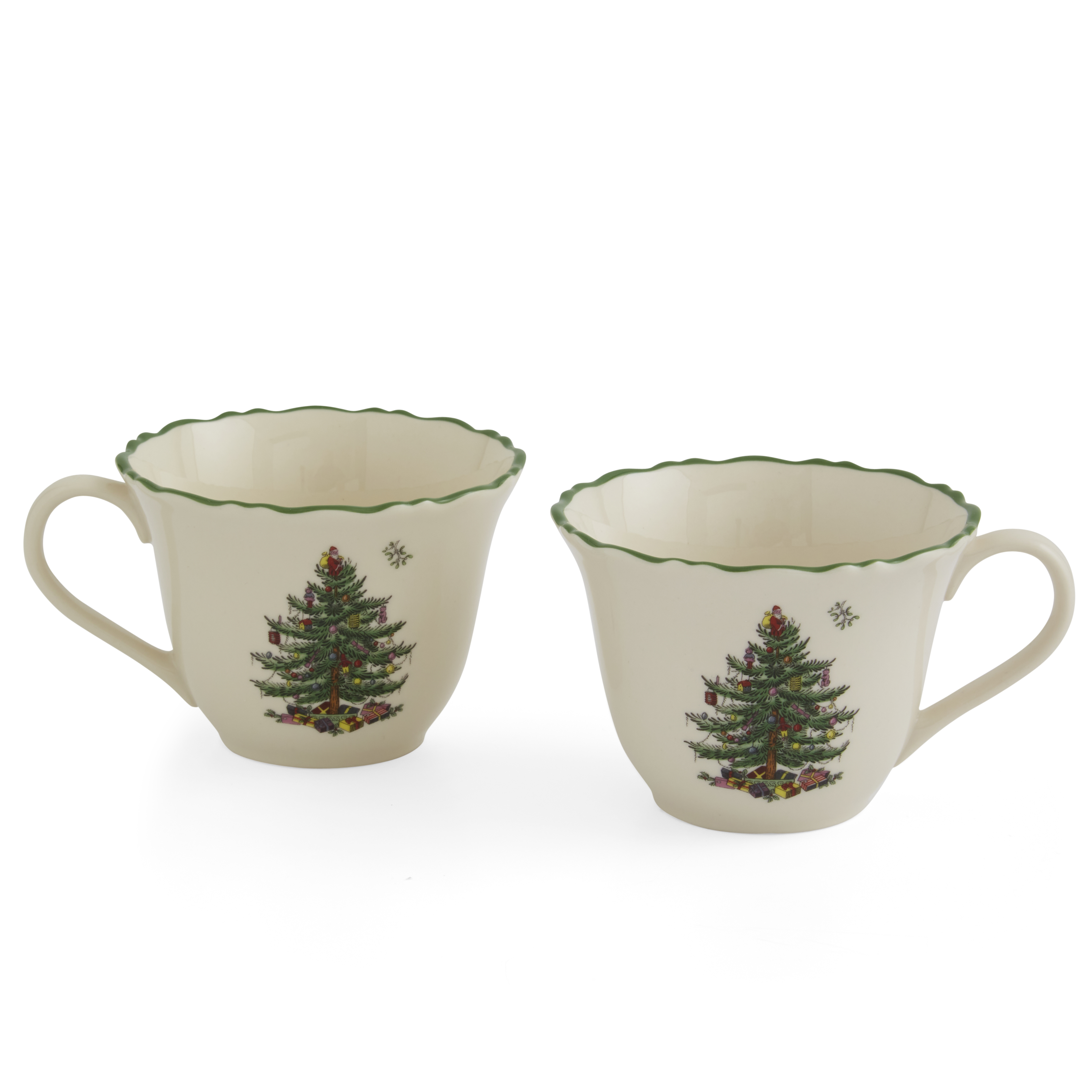 Christmas Tree Punch Cups Set of 2 image number null